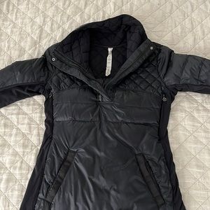 Lululemon Down for Run pullover jacket